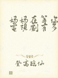 妈妈在等你这部电视剧有多少集