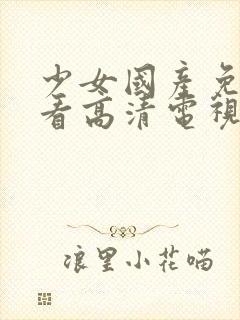 少女国产免费观看高清电视剧大全理