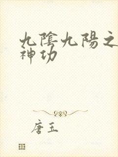 九阴九阳之阴阳神功