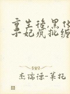 重生后,黑化世子妃疯批缠断腰