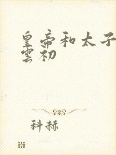 皇帝和太子妃h云初