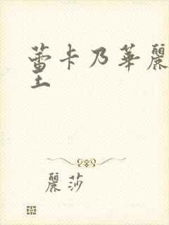 蕾卡乃华丽的女王