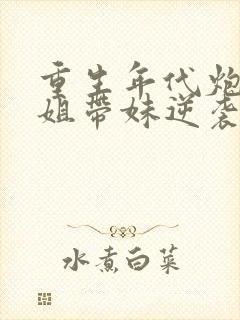 重生年代炮灰长姐带妹逆袭六月浩雪