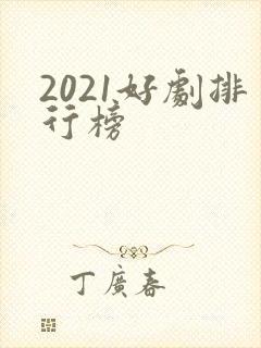 2021好剧排行榜封面