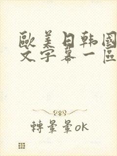 欧美日韩国产中文字幕一区二区封面