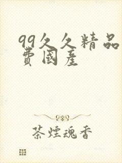 99久久精品免费国产