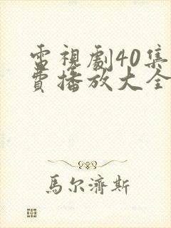 电视剧40集免费播放大全