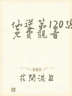仙逆第120集免费观看