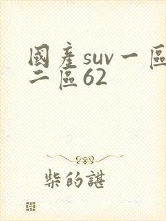 国产suv一区二区62