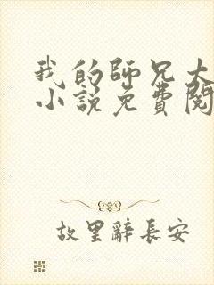 我的师兄太强了小说免费阅读