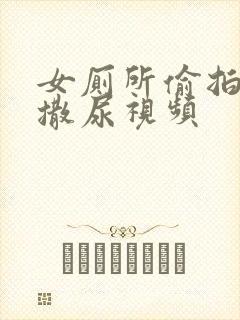 女厕所偷拍女人撒尿视频封面