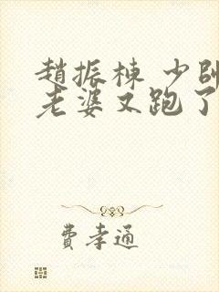 赵振栋 少帅你老婆又跑了