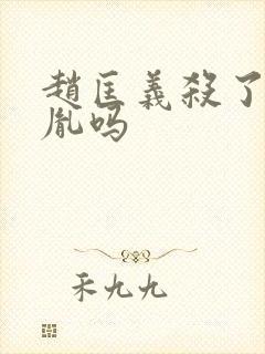 赵匡义杀了赵匡胤吗