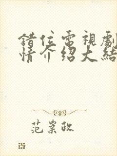 错位电视剧的剧情介绍大结局