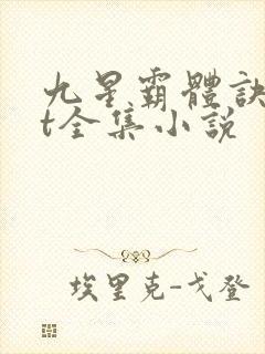 九星霸体诀txt全集小说