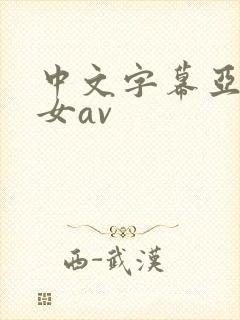 中文字幕亚洲熟女av