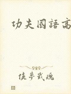 功夫国语高清
