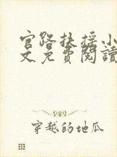 官路扶摇小说全文免费阅读无弹窗