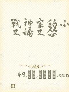 战神家的小医妃又娇又怂