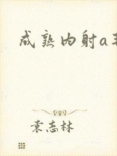 成熟内射a毛片