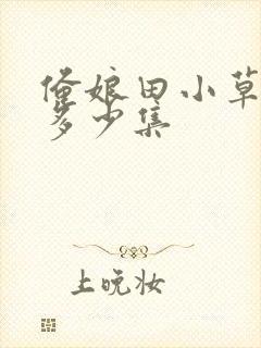 俺娘田小草一共多少集封面