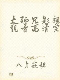 大师兄影视在线观看高清完整版