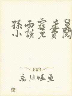 孙雨霏老舅董茹小说免费阅读封面