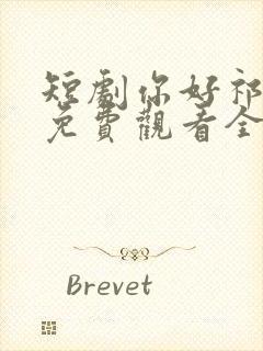 短剧你好祁先生免费观看全集高清封面