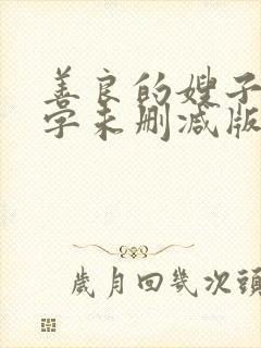 善良的嫂子韩中字未删减版