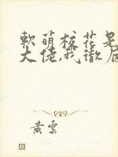 软萌校花是黑帮大佬,我彻底慌了小说