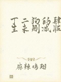 丁二狗的肆意人生未删减版