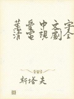 叶爱中文字幕高清电视剧全集封面