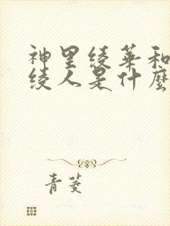 神里绫华和神里绫人是什么关系