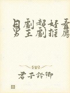 日剧超好看的双男主剧推荐