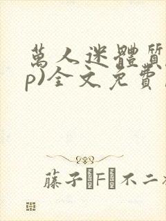 万人迷体质(np)全文免费阅读笔趣阁双男主封面