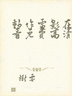 动作电影在线观看免费高清完整版