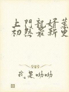 上门龙婿叶辰萧初然最新更新章节