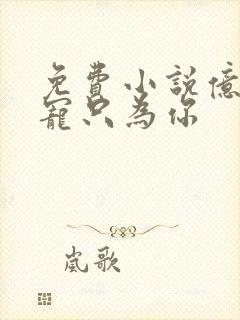 免费小说亿万盛宠只为你封面