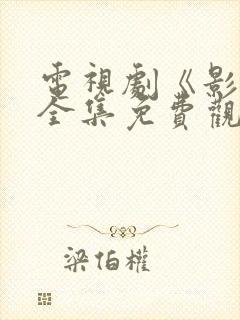 电视剧《影子》全集免费观看高清