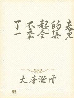 了不起的夫人第一季全集免费观看