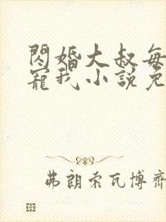 闪婚大叔每天狂宠我小说免费阅读