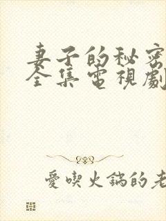 妻子的秘密在线全集电视剧免费观看