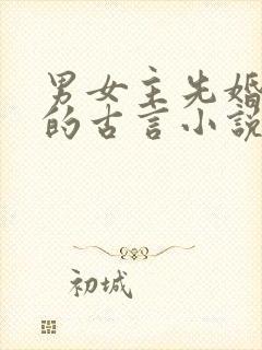 男女主先婚后爱的古言小说