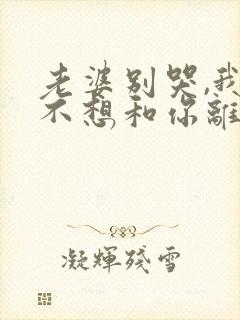 老婆别哭,我真不想和你离婚短剧