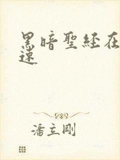 黑暗圣经在线极速