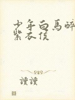 少年白马醉春风紫衣侯封面