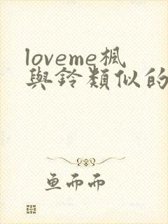 loveme枫与铃类似的动漫