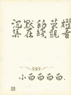 沉默的荣耀36集在线观看