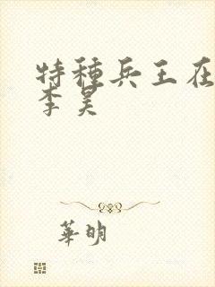 特种兵王在都市李昊