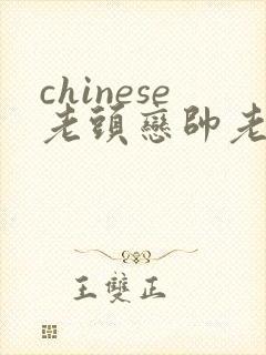 chinese老头恋帅老gay